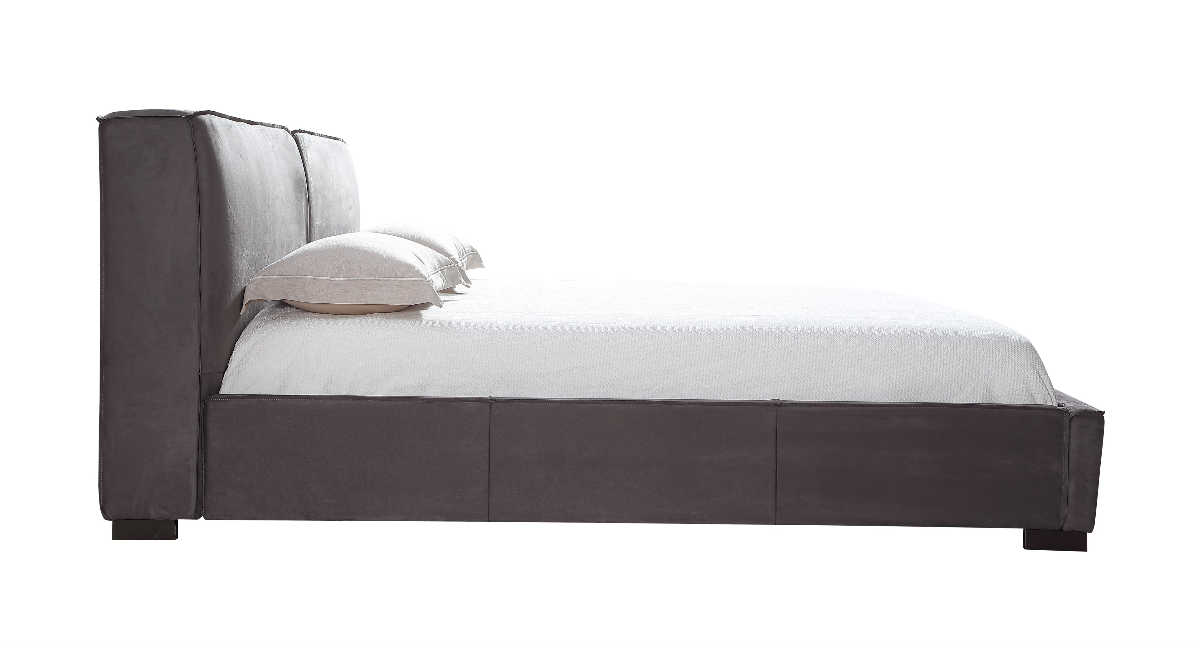 Serene King Bed in Grey