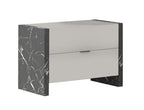 Stoneage Premium Nightstand in Grigio