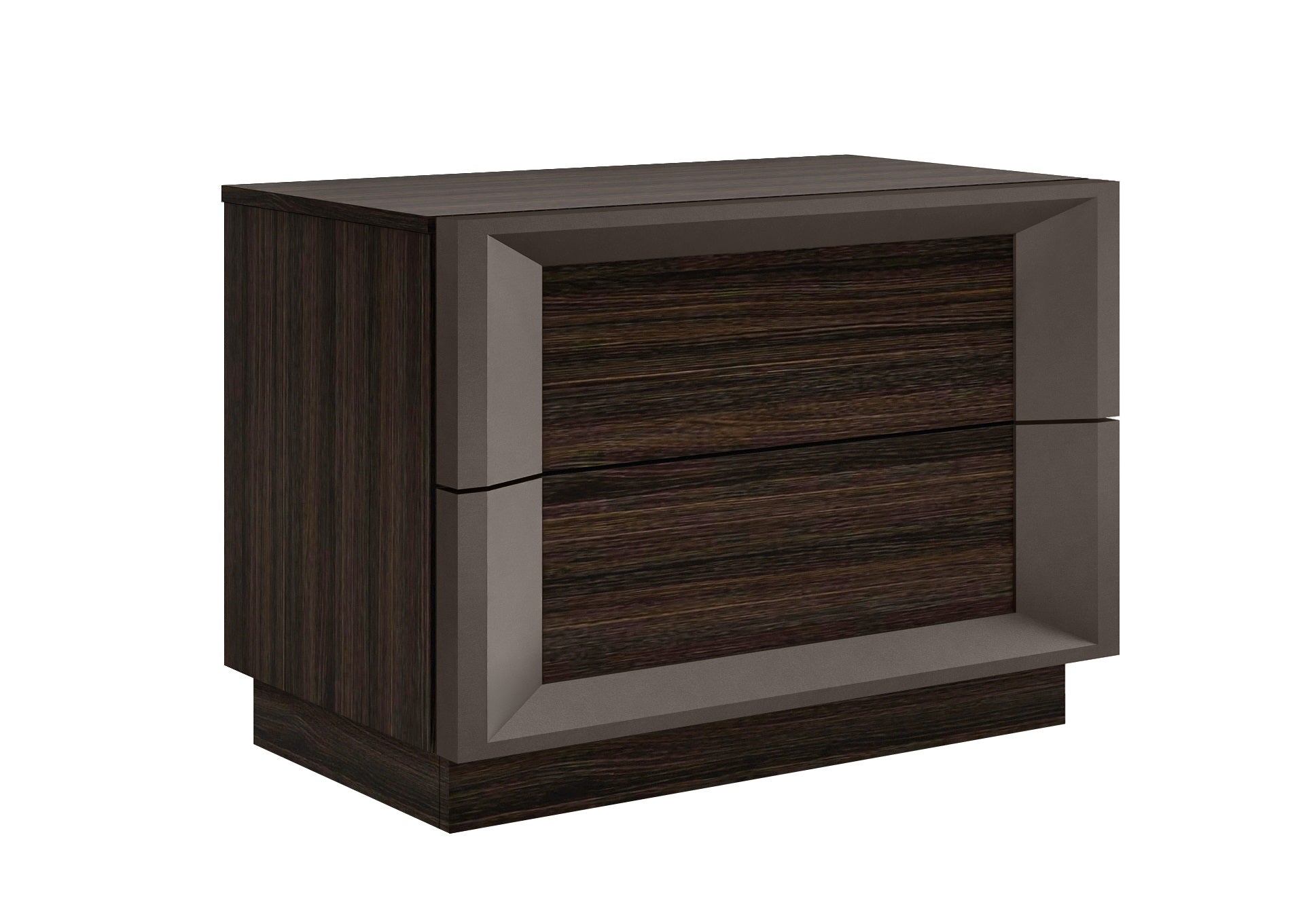 Natural Mirror Nightstand