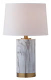 Clarabel Table Lamp / White Marble