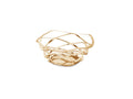 Large Polished Gold Fruit Plate