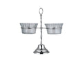 Polished Stainless Steel Bowl Stand