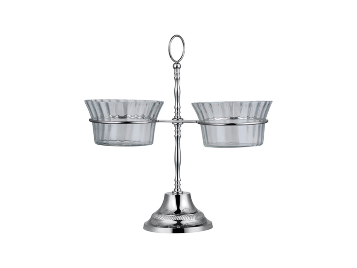 Polished Stainless Steel Bowl Stand