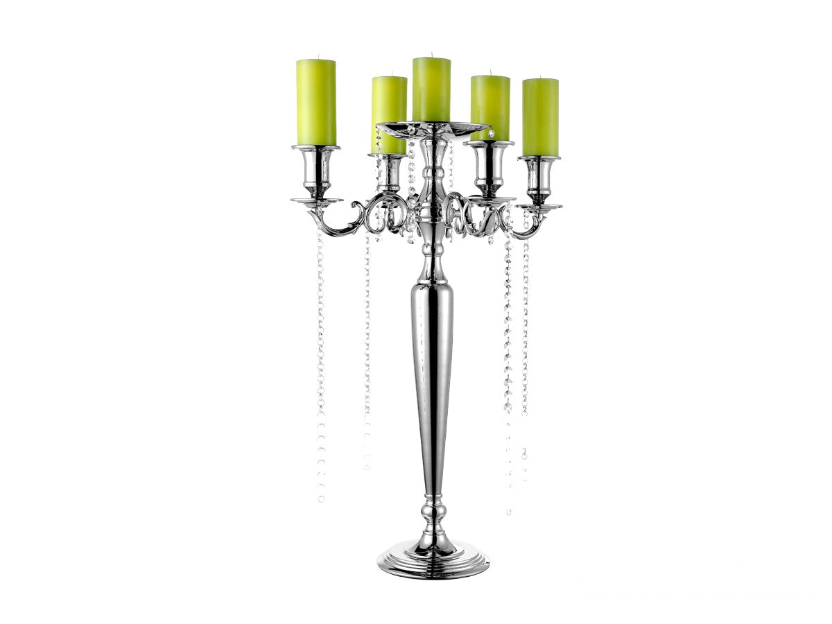 Metal Chicago Candle Holder
