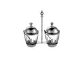 Brass Cruet Stand Set