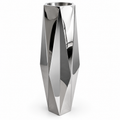 Mirror Silver Angular Floor Planter