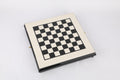 Black-and-White Chessboard Game Set