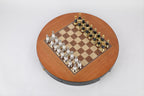 Camel Zinc-Alloy Round Chessboard Set