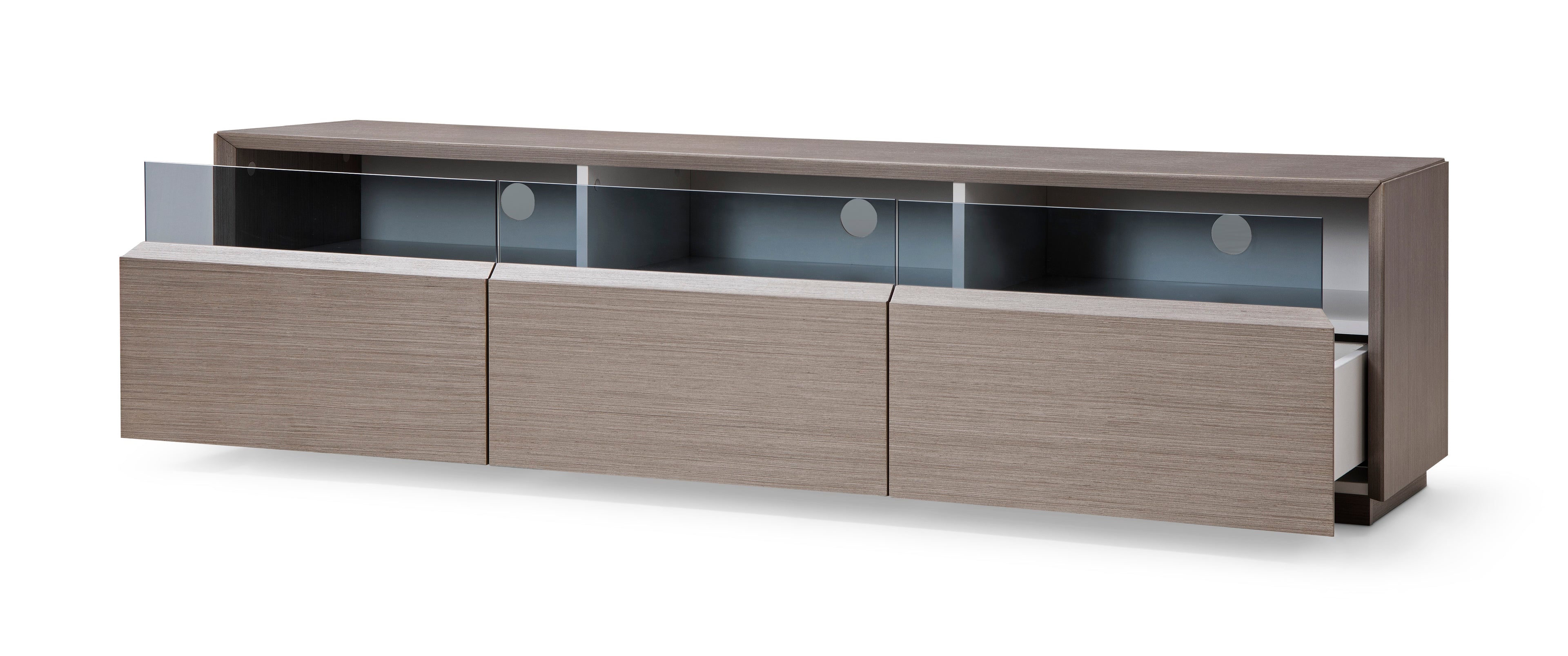 TV023 Grey Veneer TV Console