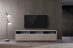 TV023 Grey Veneer TV Console