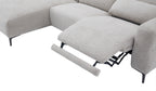 Winslow Light Grey Left-Hand-Facing Chaise Sectional