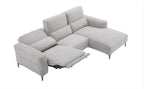 Winslow Light Grey Right-Hand-Facing Chaise Sectional