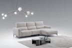 Winslow Light Grey Right-Hand-Facing Chaise Sectional