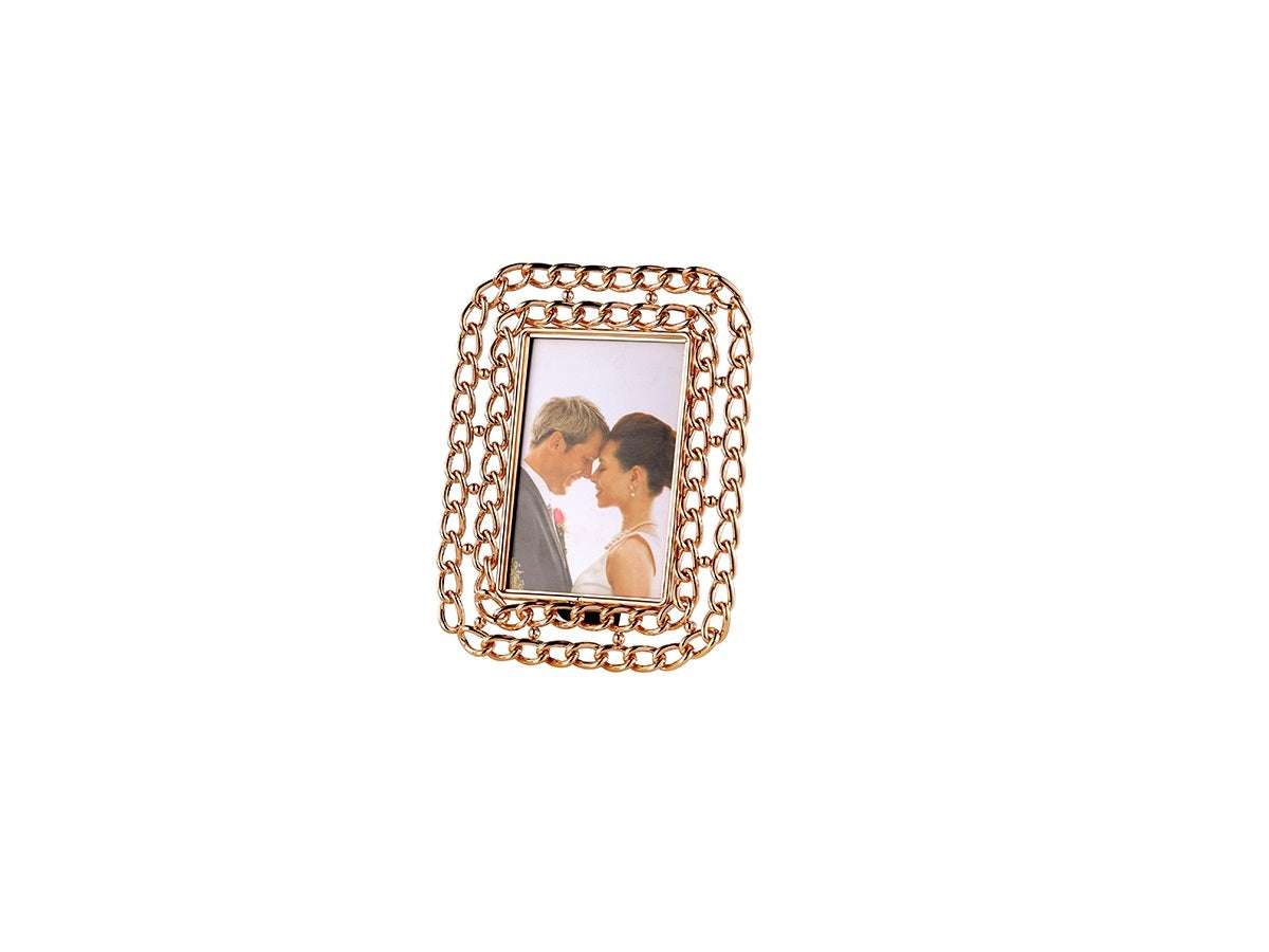 Gold Chain Boundary Photo Frame — Small