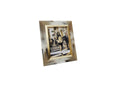 Silver Gray Horn Pattern Frame — Large