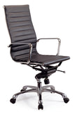 Comfy High Back Black Office Chair