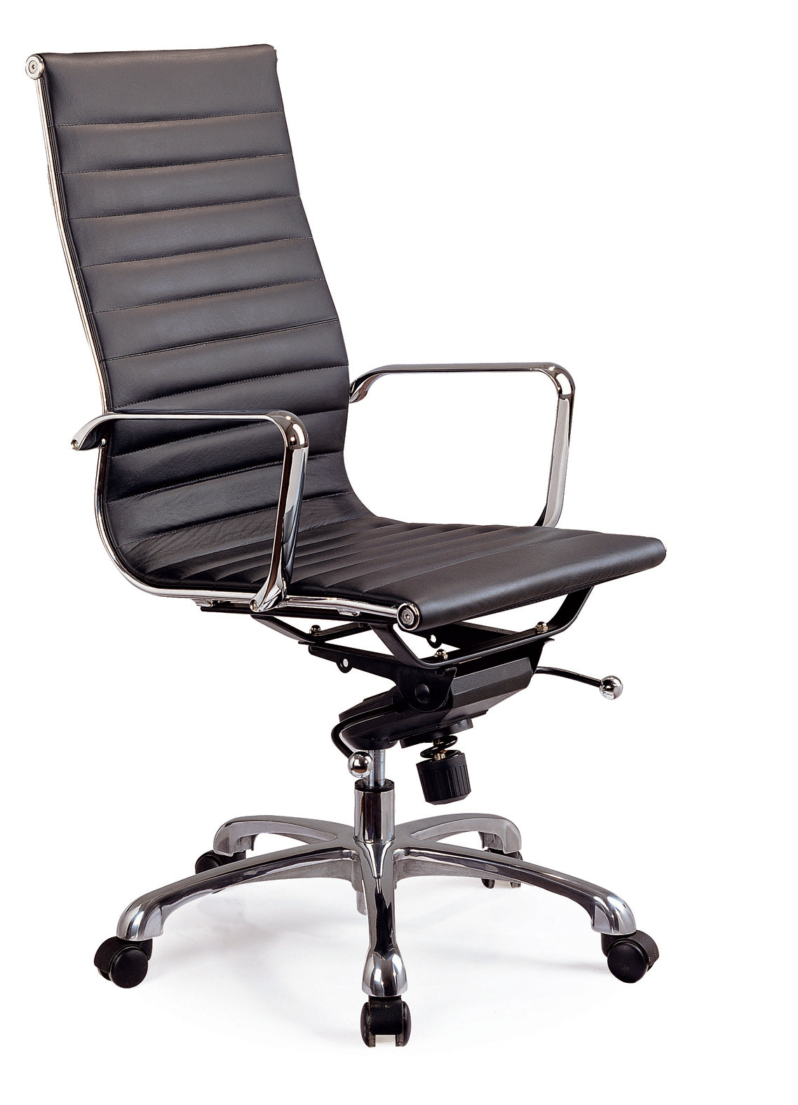 Comfy High Back Black Office Chair