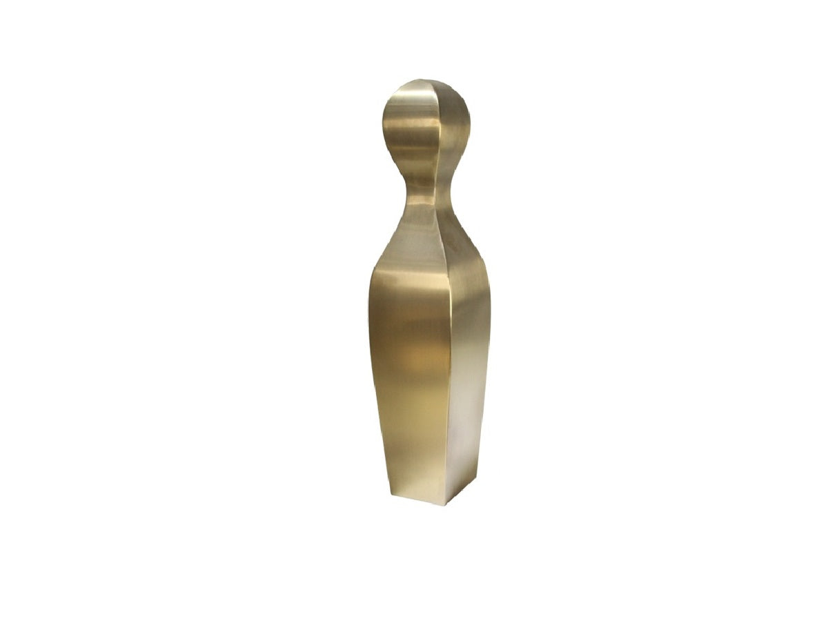 Brushed Gold Graceful Figure Decor — Large