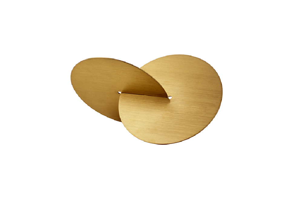 Large Stainless Steel Disc Ornament