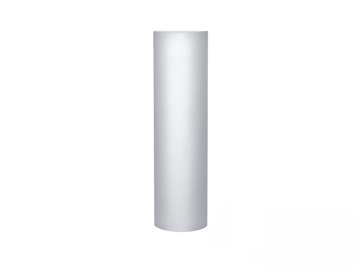 Large Table & Shelf Decors Frosted Cylinder Crystal