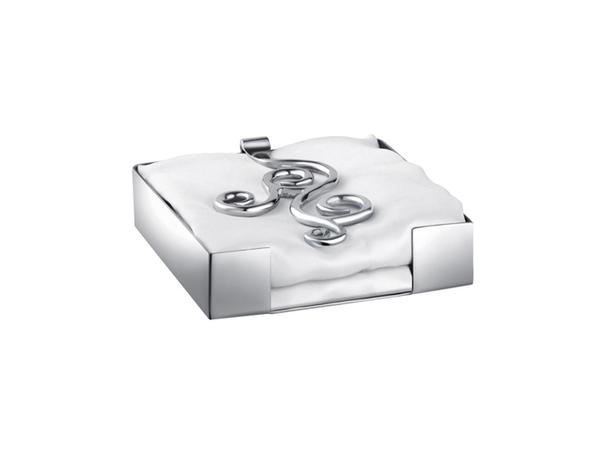 Polished Stainless Steel Napkin Holder