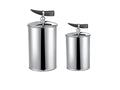 Large Storage Jars Polished Stainless Steel Venice Jar