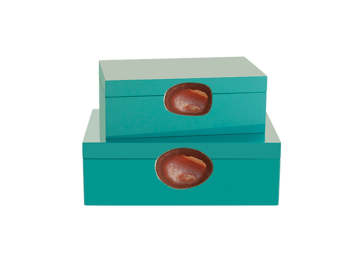 Small Blue Decorative Box