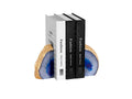 Natural Agate Bookends — Set of Two