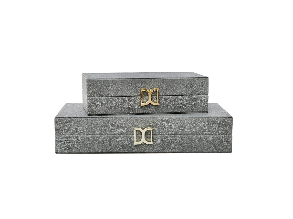 Small Grey Decorative Box
