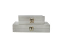 Small Light Grey Decorative Box