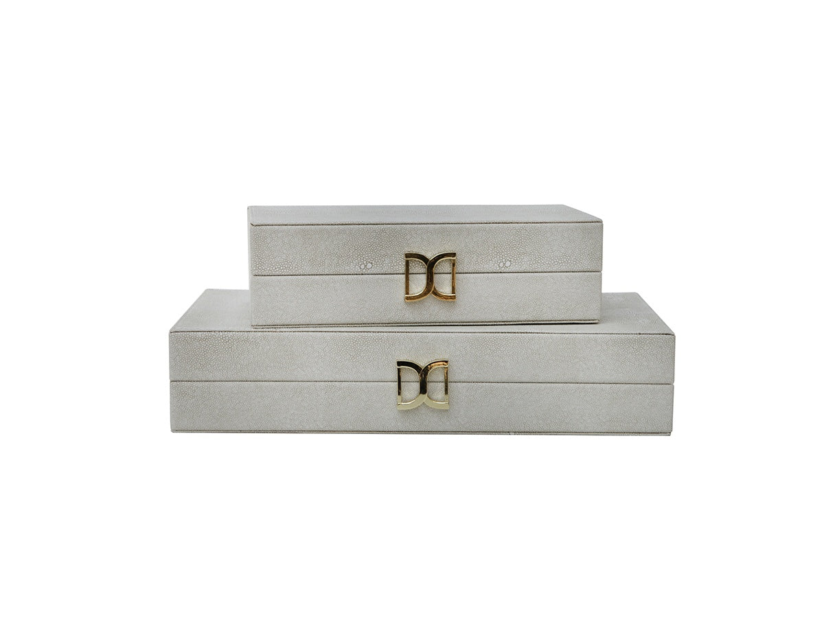 Small Light Grey Decorative Box