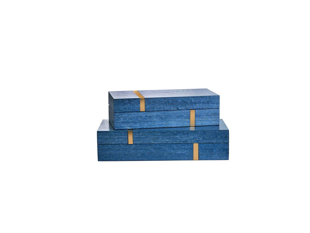Small Blue Iceland Storage Box